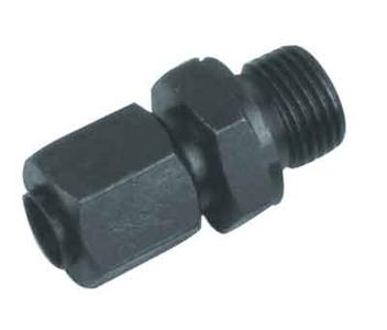 扩口式端直通管接头