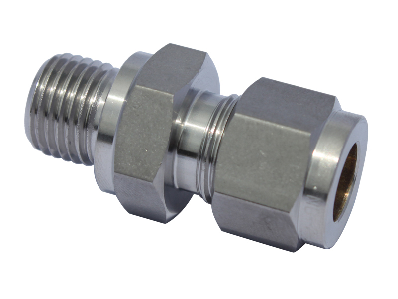 卡套外牙直通接头(O型)